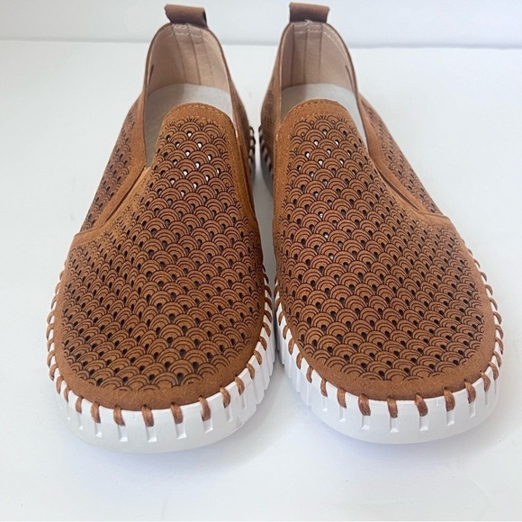 Isle Jacobsen Tulip 139 Perforated Slip-On Sneaker Mens Size EU 43 US 9.5 ⬇️ - Picture 4 of 8
